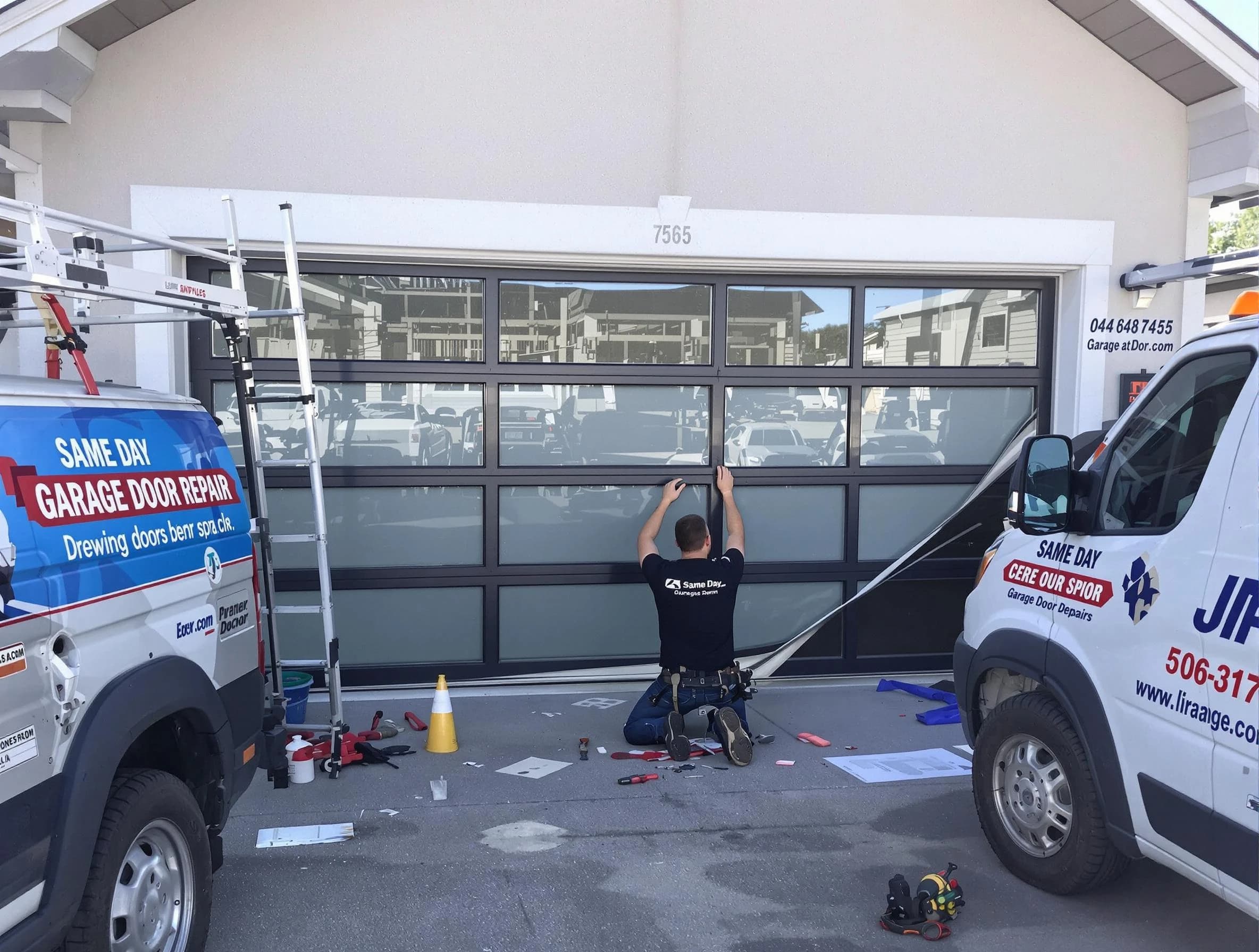Hendersonville Garage Door Repair providing same-day garage door repair in Hendersonville
