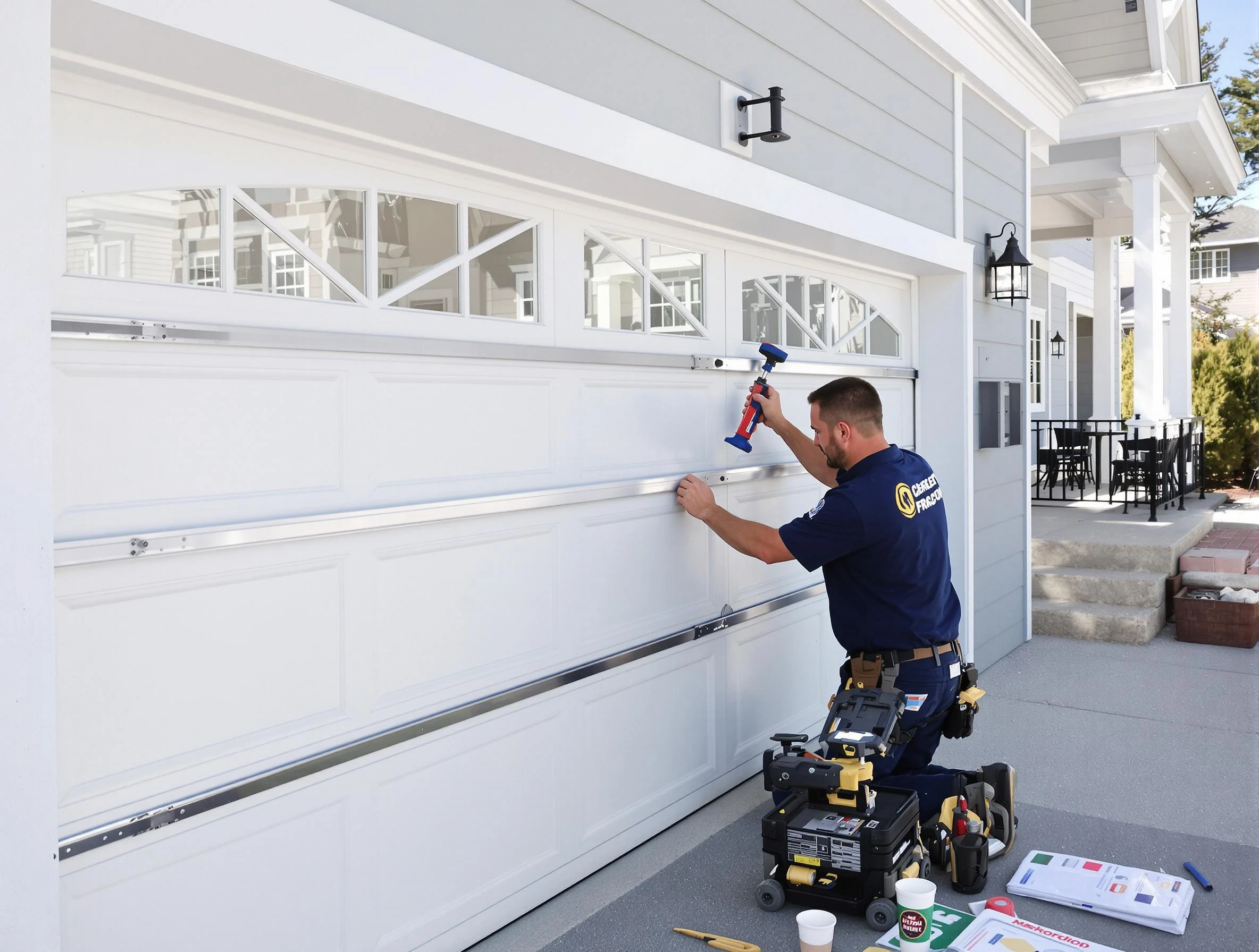 Professional garage door installation by Hendersonville Garage Door Repair in Hendersonville