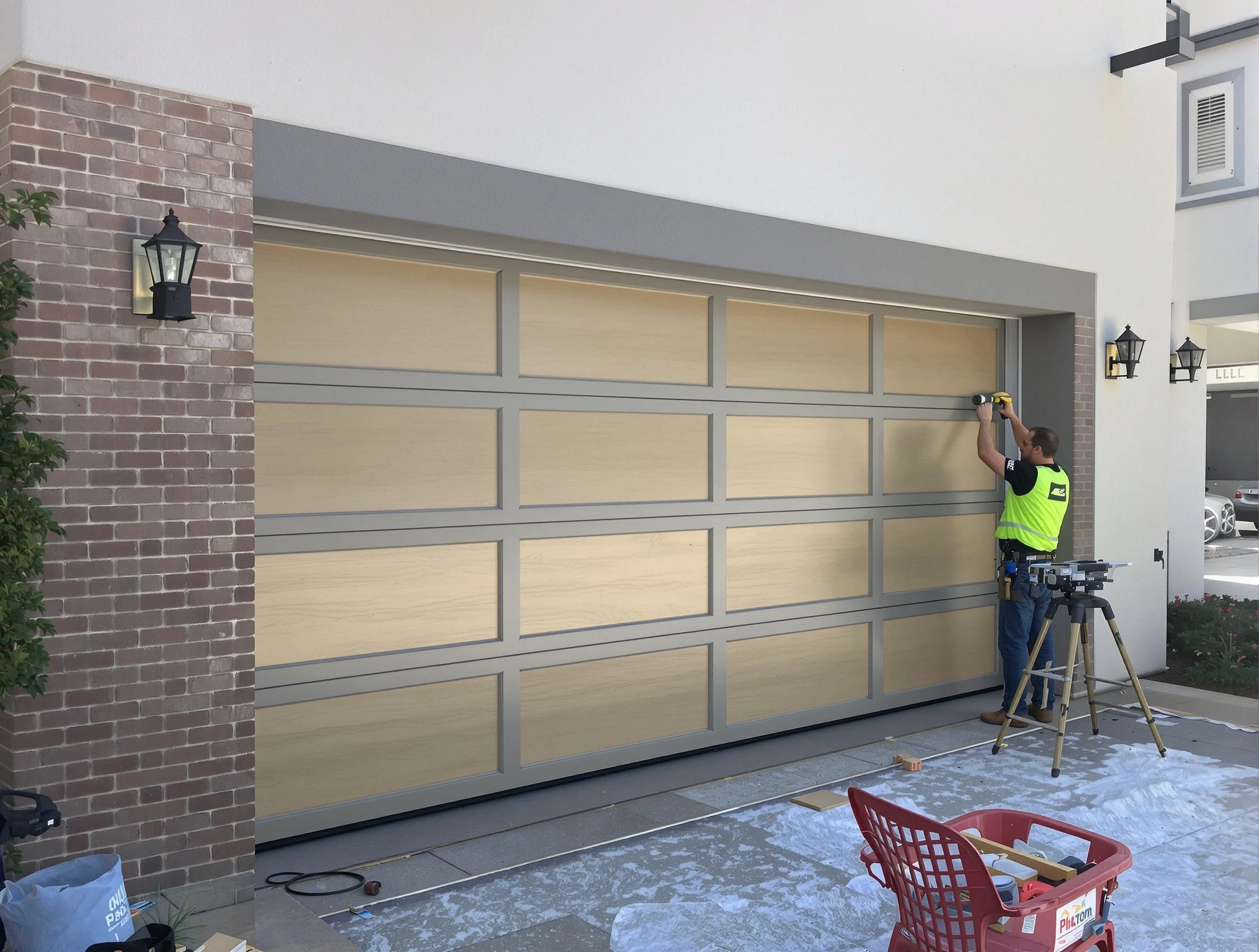 Garage door replacement service by Hendersonville Garage Door Repair in Hendersonville